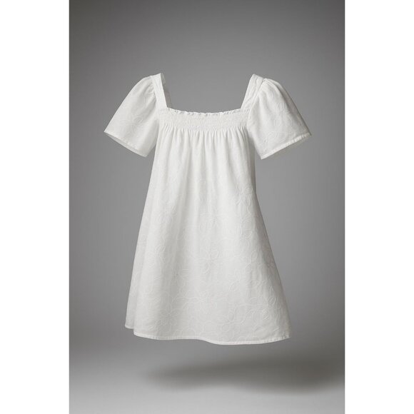 Primark Other - Primark White Eyelet Dress Girls Size 12-13 Yrs / 158cm 100% Cotton Fully Lined